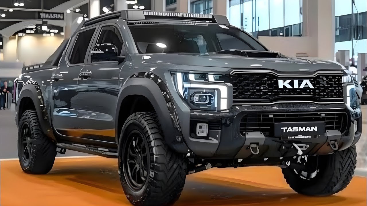 2026 Kia Tasman Pickup Debuts